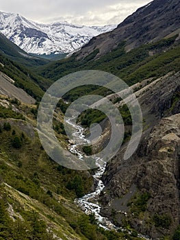 The spectacular trail to Chileno basecamp photo