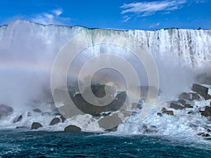 Spectacular view of Niagara Falls
