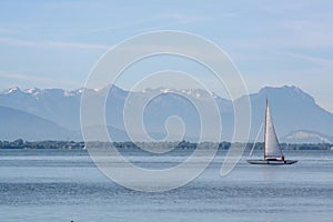 Spectacular view over the lake constance germ