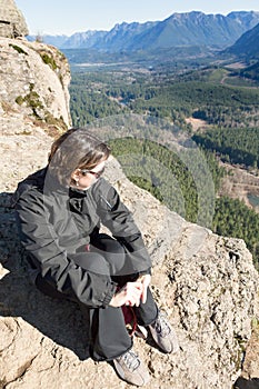 Spectacular view from Rattlesnake Ledge Trail