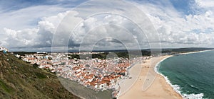 Spectacular view from Sitio da Nazare photo