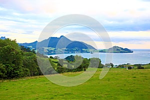 Spectacular view of Whangarei harbour, NZ