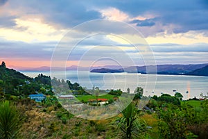 Spectacular view of Whangarei harbour, NZ