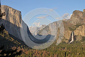 Spectacular View of Yosemite Valley