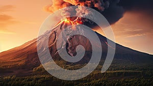 Spectacular Volcano Scenery: Cinematic Canon Eos Rebel T7 Photography