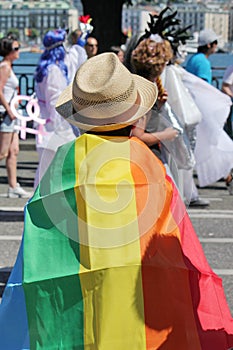 Spectator at the Gaypride