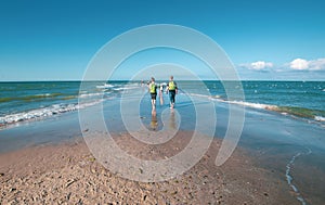 Spectecular Skagen beach in Denmark photo