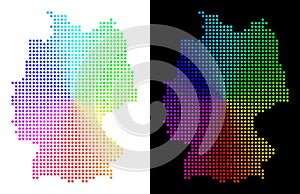 Spectral Dot Germany Map
