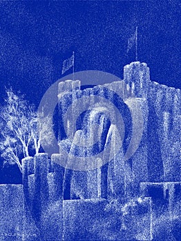 Spectral Medieval Castle photo