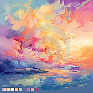 Spectral Symphony: An Orchestration of Captivating Colors