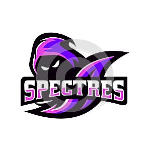 Spectre Ghost Logo Vector Isolated