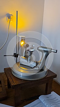 Spectrometer being used for Practice in the Laboratory