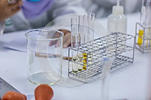 Spectrophotometer for lab experiments.