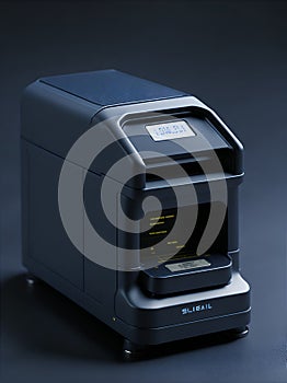 Spectrophotometer to measure the absorbance of a sample. AI Generated