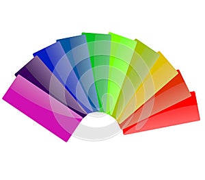 Spectrum Color of Rainbow