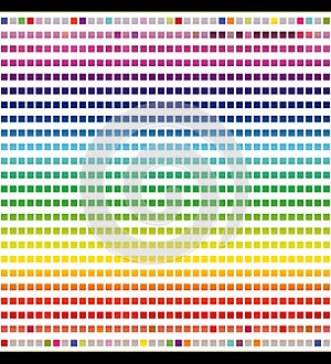 Spectrum of colors photo