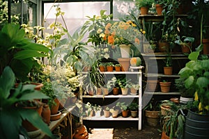 Spectrum of Gardening: Tools, Plants, and Decor in Natural Harmony