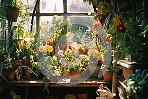 Spectrum of Gardening: Tools, Plants, and Decor in Natural Harmony