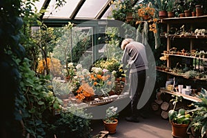 Spectrum of Gardening: Tools, Plants, and Decor in Natural Harmony