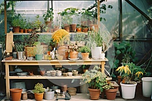 Spectrum of Gardening: Tools, Plants, and Decor in Natural Harmony