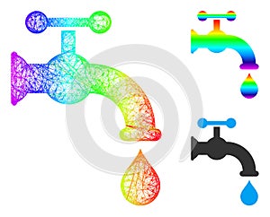 Spectrum Net Gradient Water Tap Icon