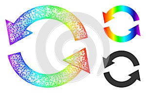Spectrum Net Mesh Gradient Refresh Icon