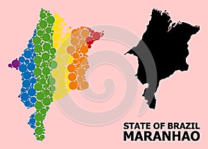 Spectrum Pattern Map of Maranhao State for LGBT