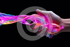 Spectrum of Support Rainbowcolored hands coming