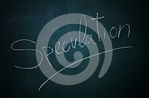 Speculation