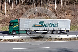 Spedition Siebel truck