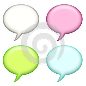 Speech Announcement Bubbles