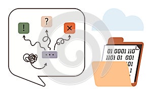 Decision-Making Process and Data Storage in a Digital Cloud Concept