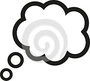 Speech bubble cloud