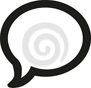 Speech bubble icon