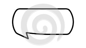 Speech Bubble Icon, Communication, Dialogue, and Text Message vector design Generative AI