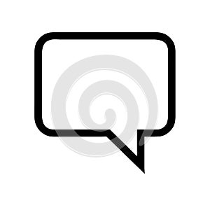 Speech bubble icon