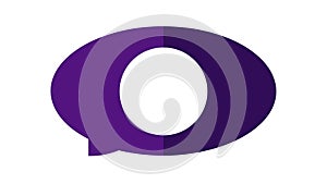 Speech Bubble Message Icon for Communication and Chat, vector design Generative AI