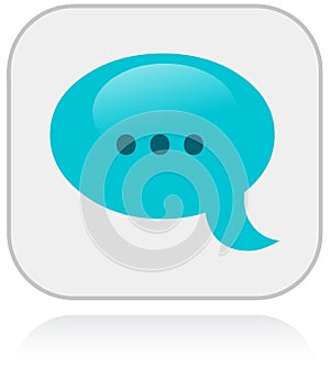 Speech bubble online communications and networking