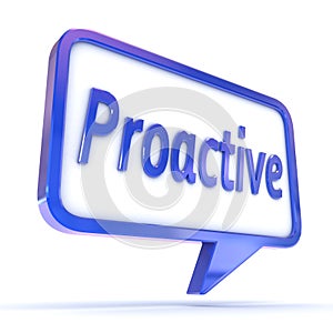 Speech Bubble Proactive