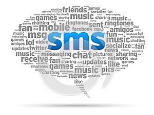 Speech Bubble - SMS