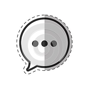 speech bubble talking icon