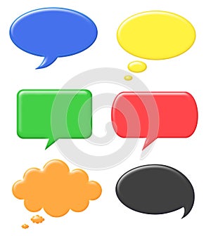 Speech bubbles