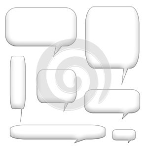 Speech bubbles and balloons