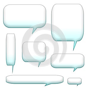 Speech bubbles and balloons