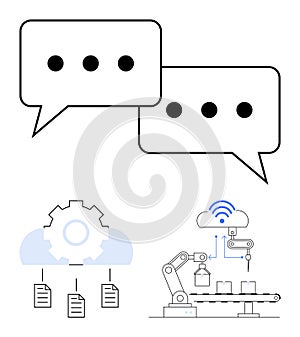 Automated Workflow Integration with Cloud Data Sharing and Communication Tools