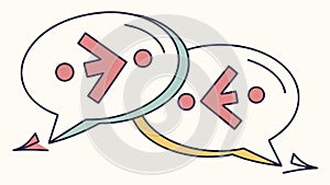 Speech Bubbles for Forum and Online Discussion, vector design Generative AI