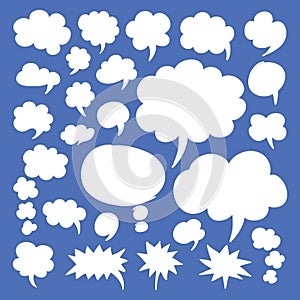 Speech Bubbles and Thought Clouds