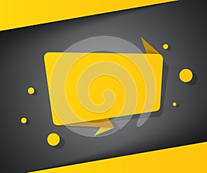 Speech bubl icon. Dialog box info.