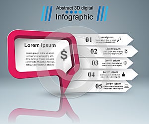 Speech bubl icon. Dialog box info.