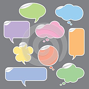 Speech and Thought Bubbles